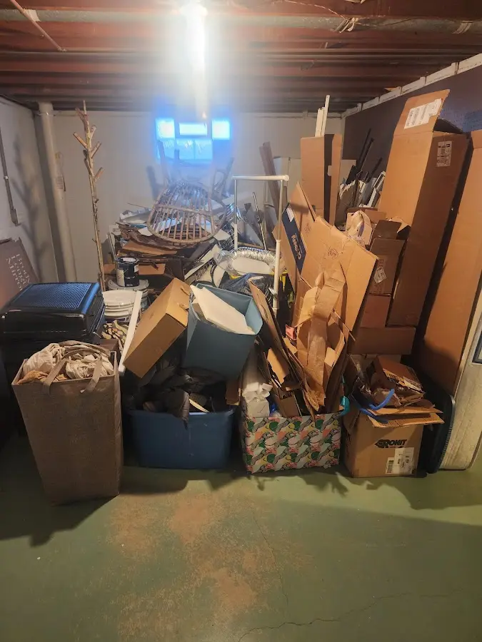 Roll-off dumpster container at job site for Construction Dumpster Rental in Indian River Shores